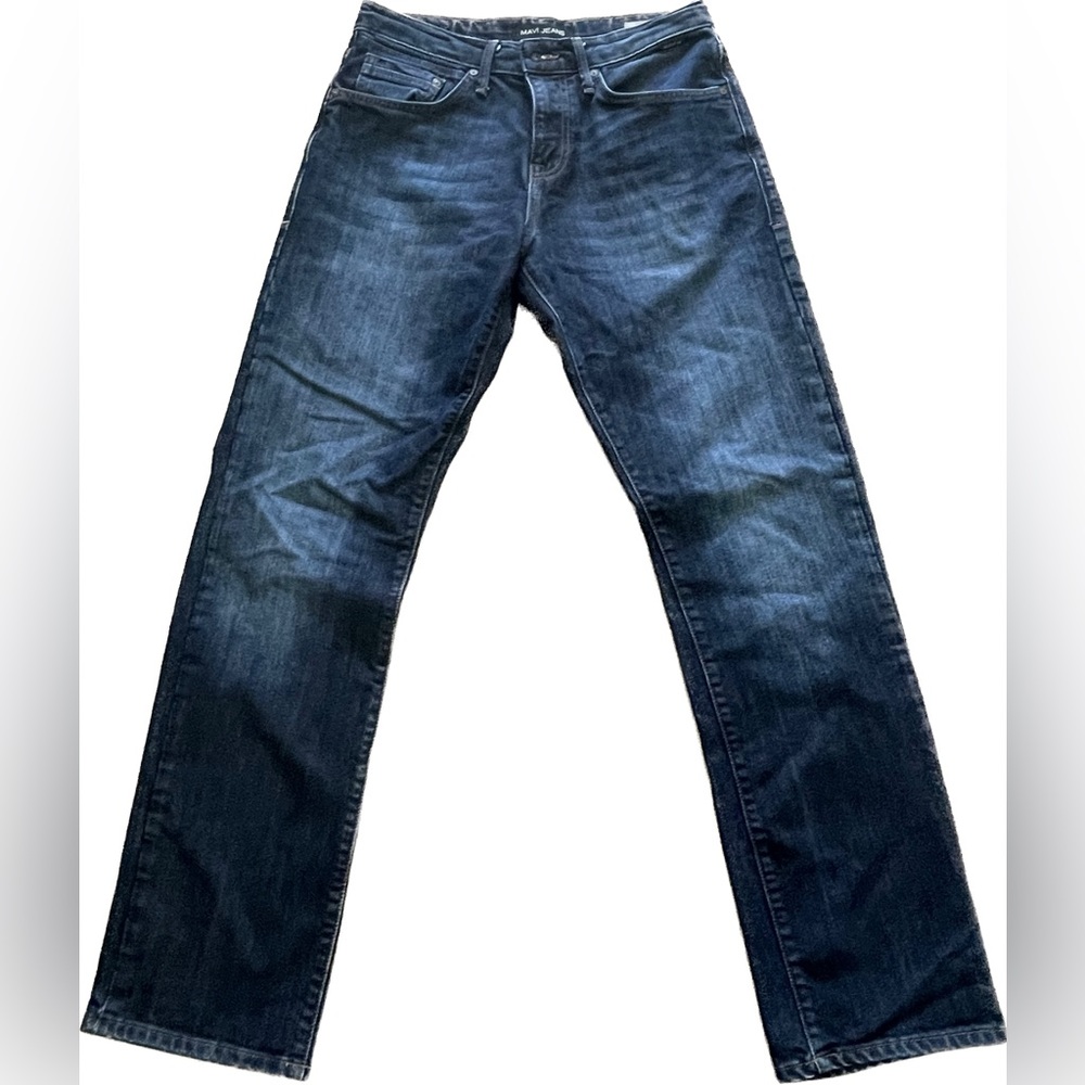 Mavi Jeans Relaxed Straight Leg Blue